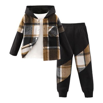 Pantalon Costume Garçon à Carreaux - Hiver 2-16 Ans, Confortable Et Chic