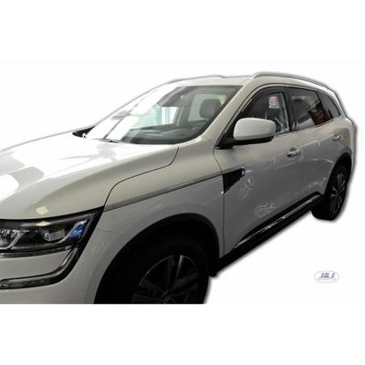 Team HEKO J&J AUTOMOTIVE | Heko Deflecteurs D'air Déflecteurs De Vent Compatible Avec Koleos 2008-2015, Ensemble 4 Pi?Ces, Aérodynamique, Montage Facile Déflecteur Clim