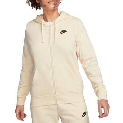 Sweat a Capuche et Zip pour Femme Club Fleece Beige NIKE DQ5471 113 Beige Cdiscount Pret a Porter