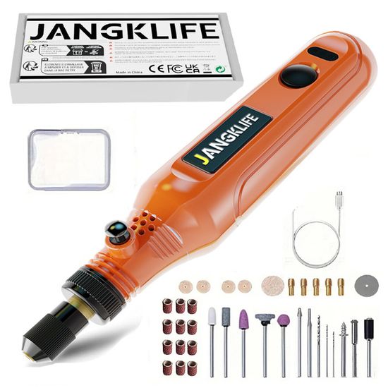 Mini perceuse électrique sans fil,outil de gravure,bricolage à domicile