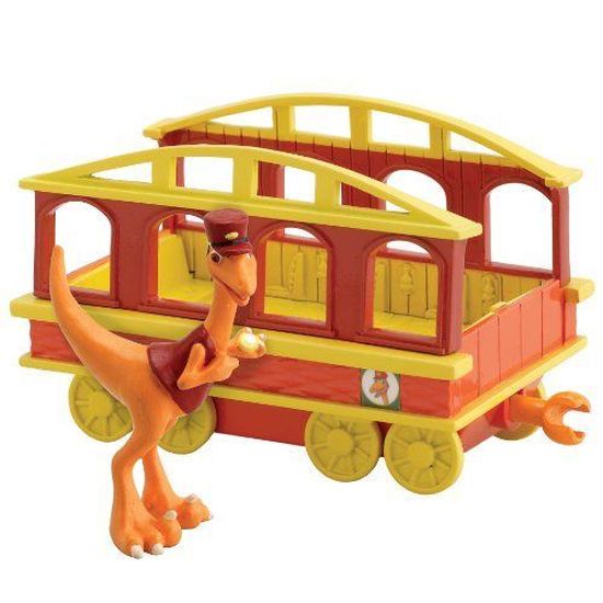 Contrôleur et son Wagon Tomy Dino Train LC53006MP Figurine 