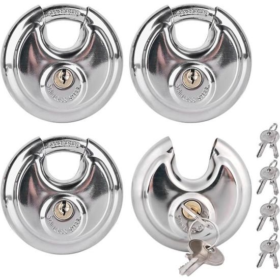 Cadenas Anneau Rond Antivol BGS DIY 70 Mm - Multi-usages, Promotion, Neuf Avec Emballage