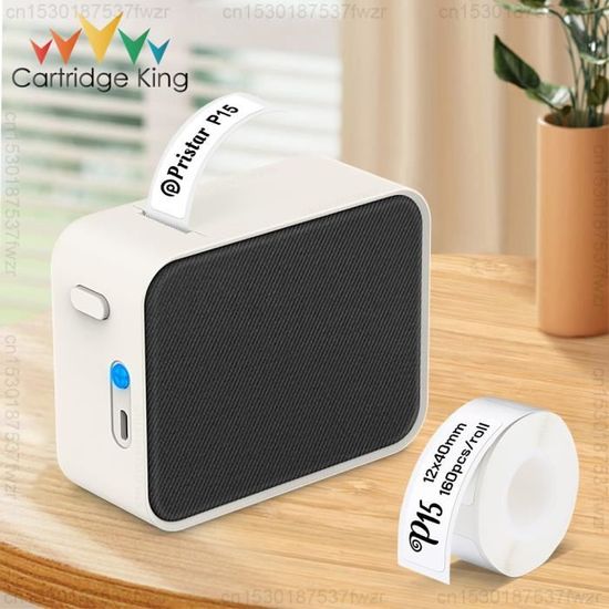 Imprimante D'étiquettes Thermique Bluetooth Q30 - Mini étiqueteuse Portable, Sans Encre, Batterie Rechargeable - Pour Maison, Bureau, Organisation - REAQUE