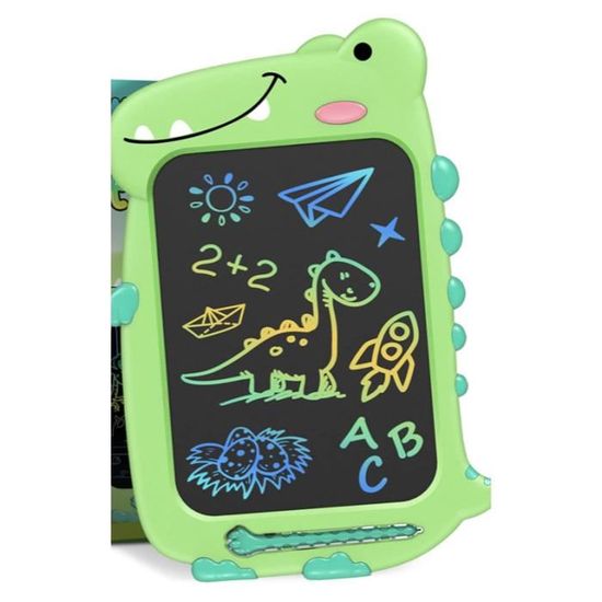 Dinosaure Enfant Jouet Garcon Fille - Cadeau Fille Garcon 3 4 5 6+ Ans Tableau Ardoise Magique Enfant 10 Pouce, Creatif Calendrier de L'avent Jeux Educatif Enfant Idée Cadeau Anniversaire Dessin