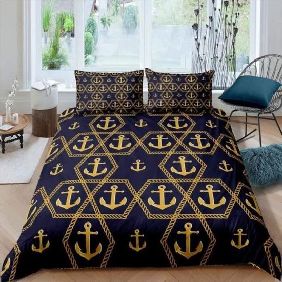 HOUSSE DE COUETTE Housse de Couette 220 x 240 + 2 x Taie d'Oreiller