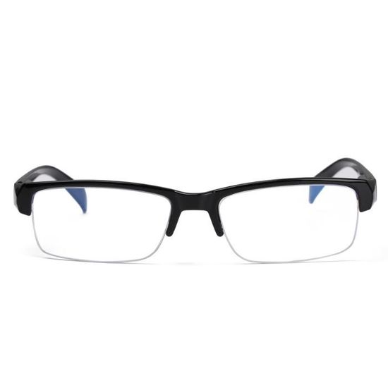 Lunettes De Lecture Percées Noires - Légères Et Discrètes - Dioptrie +3 - New Time