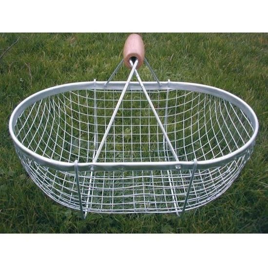 Panier De Pêche Vintage Soviétique En Treillis Métallique – Rangement Industriel Déco Maison