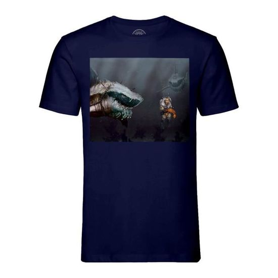 T-shirt Homme Ethnique Motif Aztèque - Style Western Décontracté - Col Rond Manches Courtes