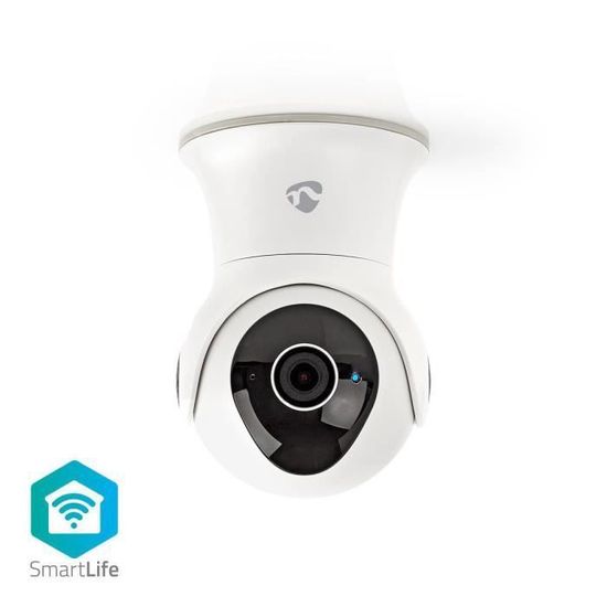 Camera Surveillance - Caméra Ip Intelligente Wifi Panoramique Inclinaison