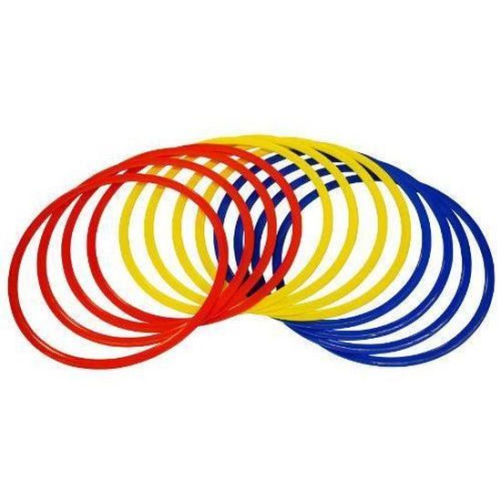 Cerceaux De Football Carta Sport Hoop36 - 91,4 Cm - 4 Couleurs Vives (Vert, Rouge, Bleu, Jaune)