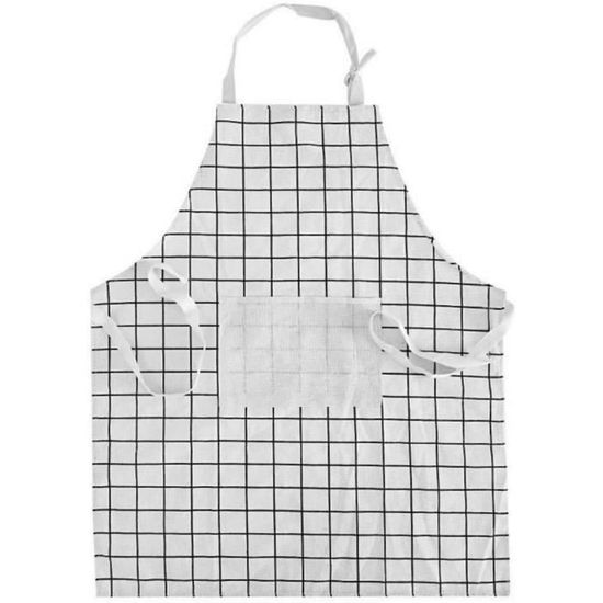Tablier De Potier Avec Fente | 100% Coton | 110 X 100 Cm | Bretelles Réglables, Poches | Pour Tournage Céramique, Artisanat | Homme Et Femme