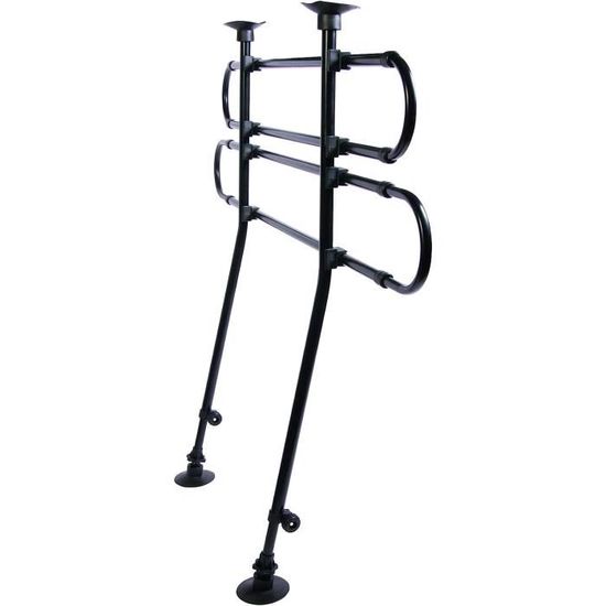 Grille De Séparation Voiture Pour Chien - Réglable 90-155 Cm Largeur, 75-134 Cm Hauteur, Sans Perçage
