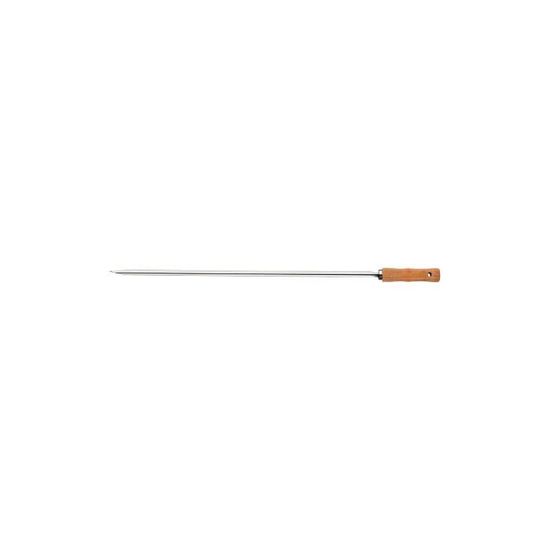 Fourche Barbecue Tramontina - Inox Et Bois 46cm | Manche Long Pour Sécurité | Churrasco Brésilien