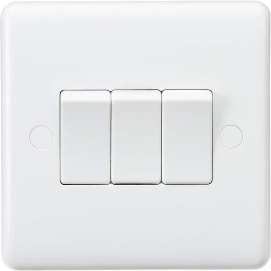 Interrupteur Arnould 6 Interrupteurs Va-et-vient Blancs - Moderne Interrupteur Arnould 6 Interrupteurs Va-et-vient Blancs - Moderne