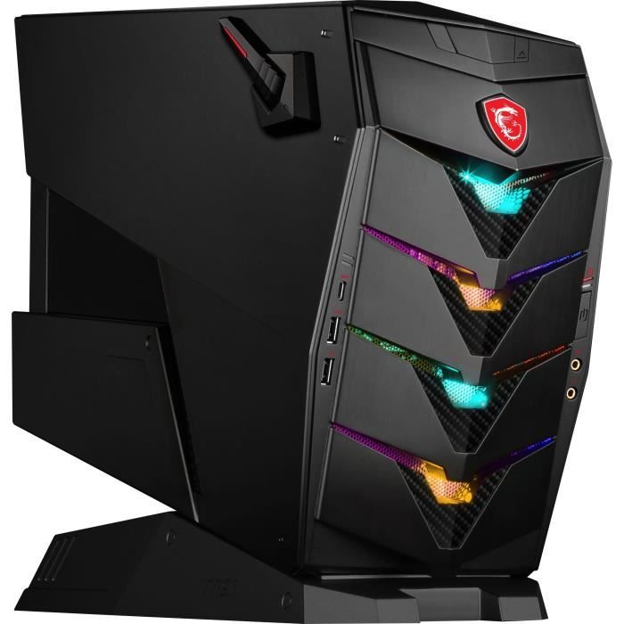 Vente Ordinateur de bureau Unité Centrale Gamer - MSI Aegis 3 8RC-062XFR - Core i5-8400 - RAM 8Go - 1To HDD + 128Go SSD + 16Go Optane - GTX 1060 6Go - Sans OS pas cher Vente Ordinateur de bureau Unité Centrale Gamer - MSI Aegis 3 8RC-062XFR - Core i5-8400 - RAM 8Go - 1To HDD + 128Go SSD + 16Go Optane - GTX 1060 6Go - Sans OS pas cher