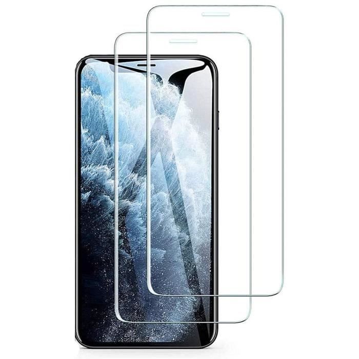 Verre Trempé Xiaomi POCO F3, 2 Pièces Vitre Protection d'ecran Film Transparente HD Clair 9H dureté