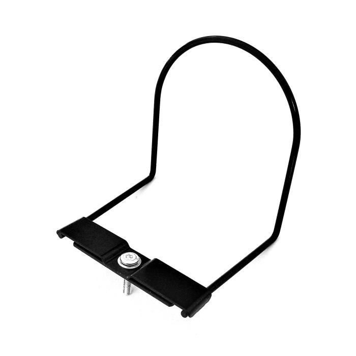 ARRÊT DE MATELAS EXTRA PLAT 2 X 38 NOIR