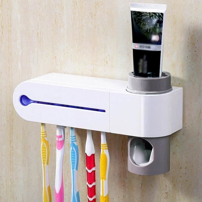 2 en 1 EU plug Stérilisateur pour brosse à dents désinfection automatique