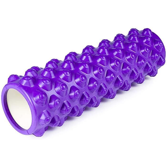 Rouleaux en mousse Rouleau de Massage Petit Yoga Pillar Fascia Rouleau Idéal pour desserrer la Boule de Rouleau Noir du T244