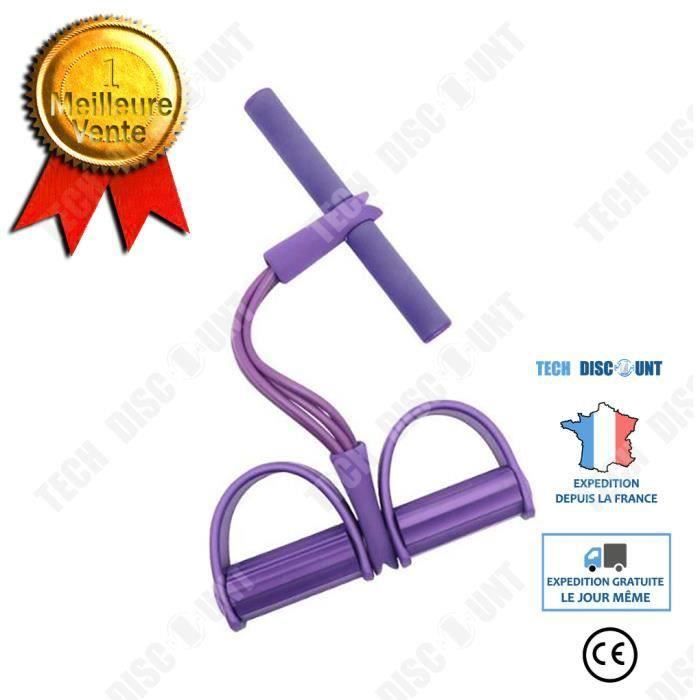 Multi-fonction tension corde pédale corde élastique tendeur de jambe crunchs abdominaux équipement de fitness abdominal COSwk33242