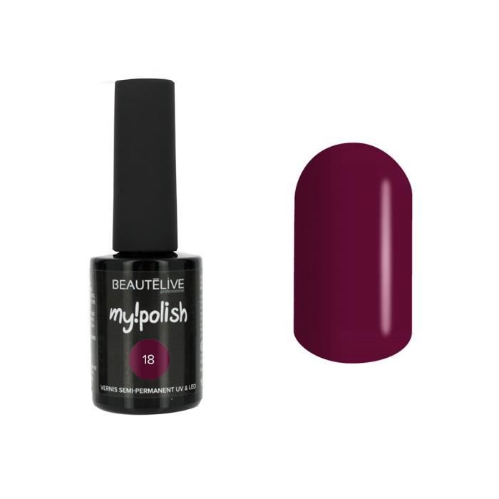 Beautélive Vernis à ongles semi permanent 18 - Very cool , 15ml Ongle