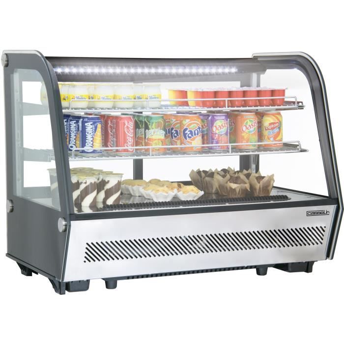 Vitrine Réfrigérée à  Poser - 160 Litres - Casselin