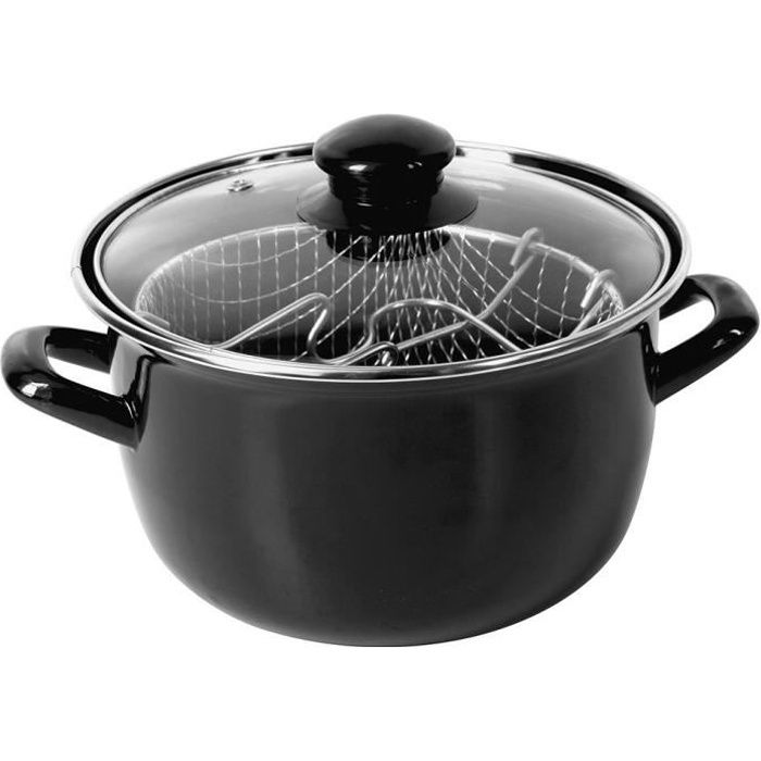 Crealys Friteuse - 511306 - Ø20Cm Emaille Induction
