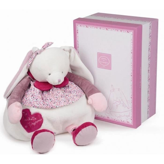 DOUDOU ET COMPAGNIE Cerise et Petit Chou - Range-pyjama Cerise Le Lapin