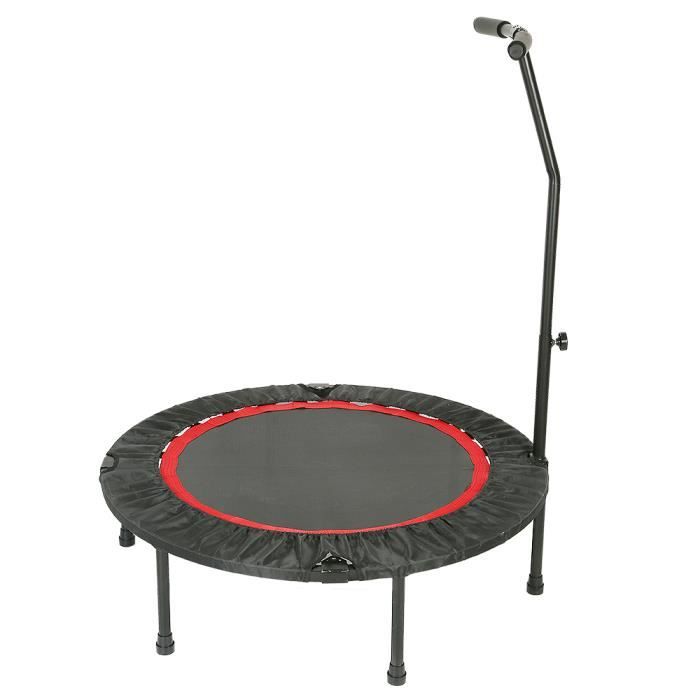 JEOBEST® Trampoline de fitness pliable de 101,6 cm pour intérieur, jardin, mini trampoline portable
