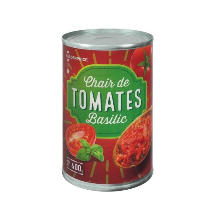 Chair de tomates basilic - 400g