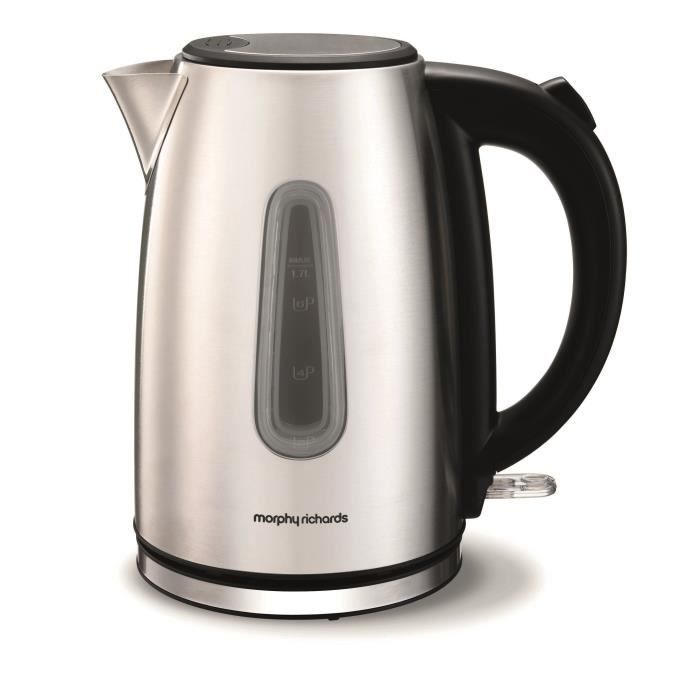 Bouilloire sans fil 1.7l 2200w inox - M102777EE - MORPHY RICHARDS
