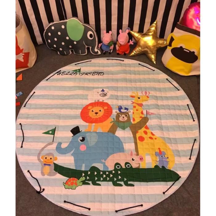 Le tapis de rangement des jouets pour enfants portables Instagram mat rampants
