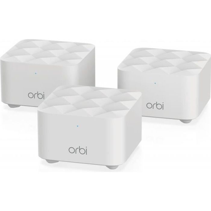 Sistema de rede WiFi em malha NETGEAR Orbi AC1200 RBK13