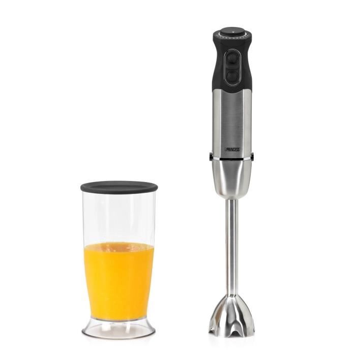 PRINCESS 2110451 Mixeur plongeant - Inox et Noir