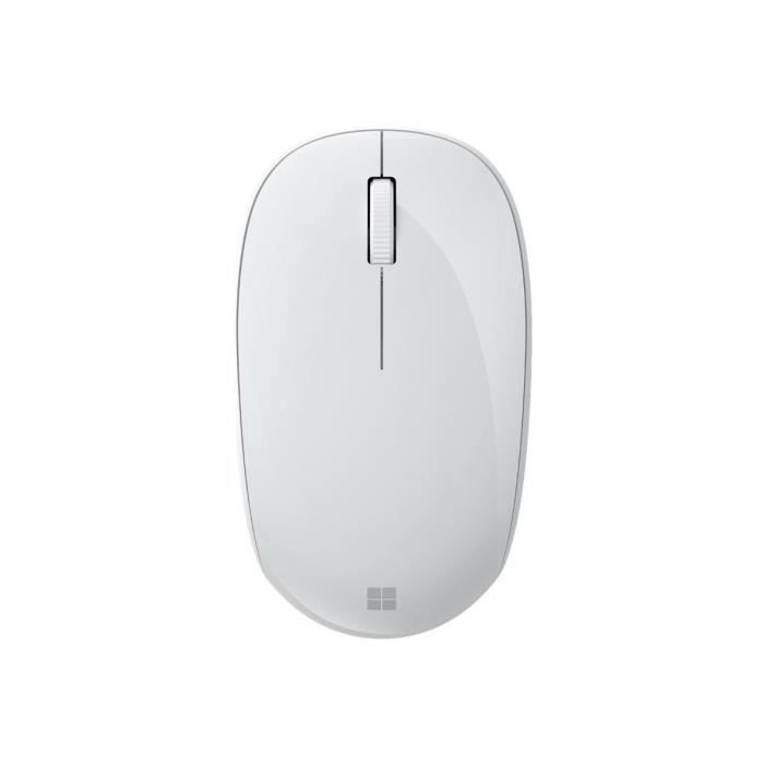 MICROSOFT Souris Bluetooth - Souris optique - 3 boutons - Sans fil - Bluetooth 5.0 - Gris Glacier