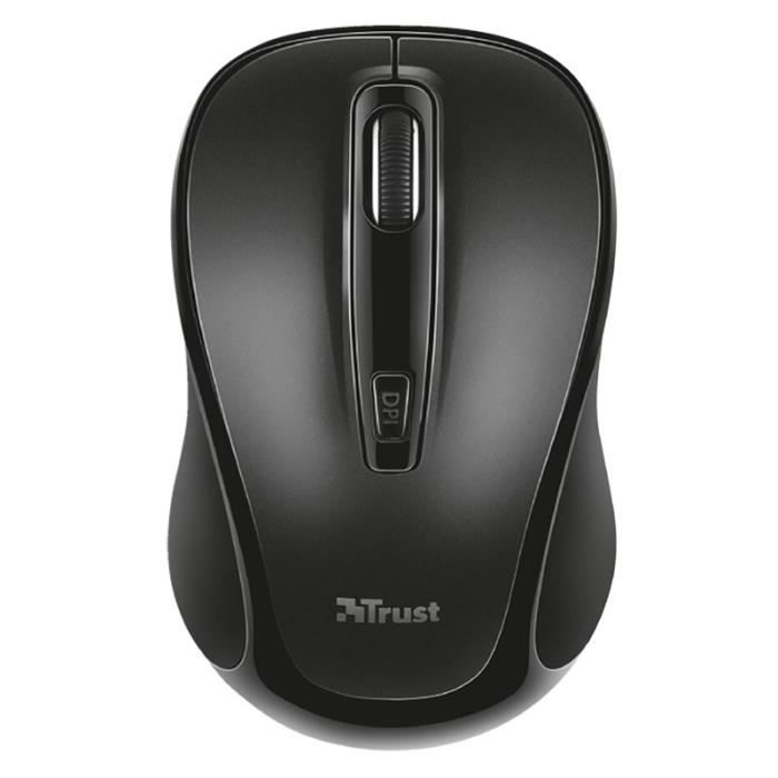 Trust Zelo - Souris optique sans fil RF - 1000/1600/2400 DPI - 5 boutons ( Catégorie : Souris PC )