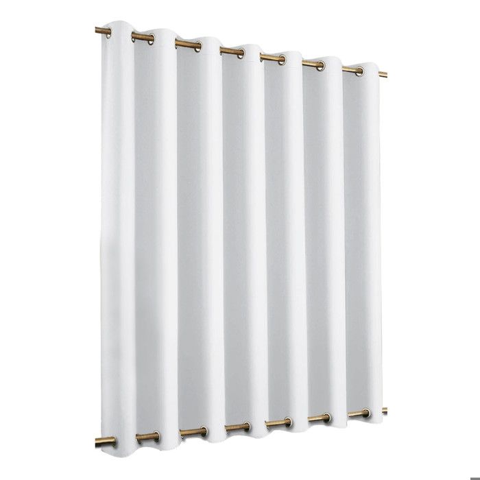 Rideaux Occultants OHS Dorset 229x229cm - Tissu Thermique | Œillets Universels | Rouge à Carreaux
