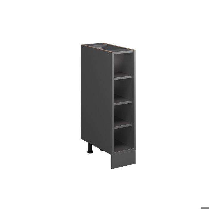 Etagère de cuisine R-Line 20cm sans PT Anthracite/Anthracite Vicco 37346