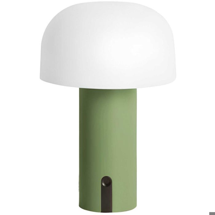 Lampe de table LED sans fil - Leitmotiv - Luca - Vert - Moderne