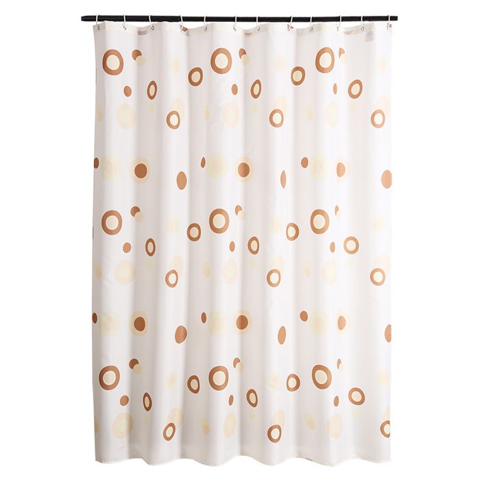 Rideau de douche - Noname - 200 x 220 cm - Imperméable - Polyester - Crochets inclus