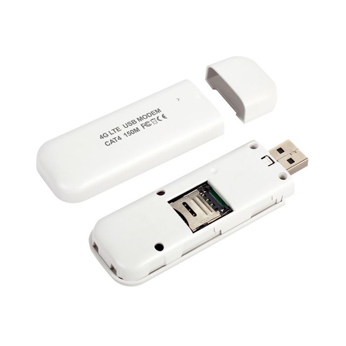 Modem Wi-Fi USB 4G LTE avec emplacement pour carte SIM 150 Mbit/s haut débit partage de point daccès Wi-Fi mobile pour 8