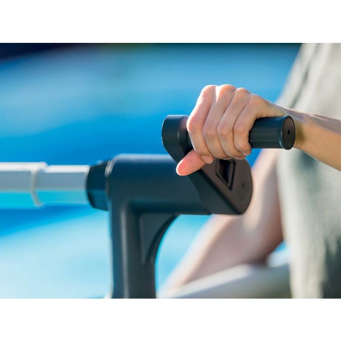 Enrouleur + Bâche à bulles pour piscine tubulaire rectangulaire 5 49 x 2 74 Intex - vue 2