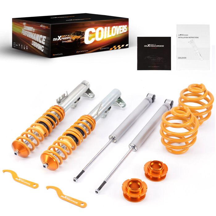 Kit Suspension Coilover Réglable En Hauteur Pour BMW Série 3 E36 (316i, 318i, Etc.) - Marque MaXpeedingrods