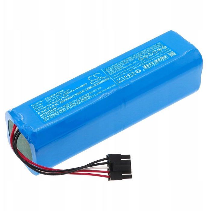 Batterie - CAMERON SINO - R2416-4S2P-XDEV - Compatible avec Dreame X40 - Couleur Bleu - Alimentation Batterie