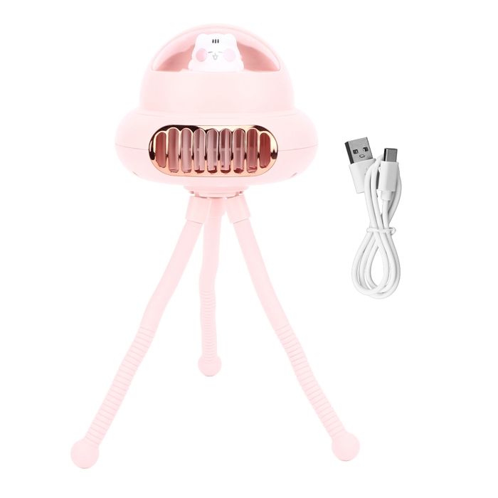 Ventilateur de poussette pliable en forme de pieuvreventilateur sans feuilles multifonctionnelportable3 - Yimai