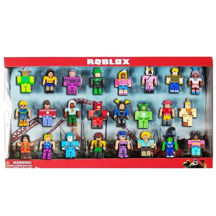 24 Pièces Figurine Set 6-9cm Jouets pour Les Fêtes denfants Cadeaux pour Les Enfants Garçons Filles 10+Style 3
