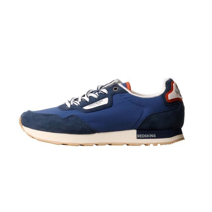 Basket à lacets - REDSKINS - Falcon 2 - Bleu marine - Talon plat - Confort exceptionnel