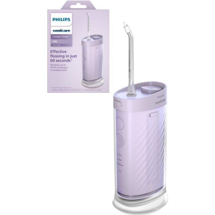 Hydropulseurs Philips HX333323 Technologie sans fil 3 Niveaux de Vitesses 2 Buses