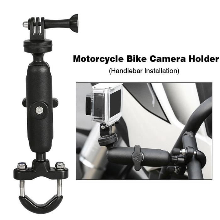 Support de caméra moto vélo guidon rétroviseur support de montage
