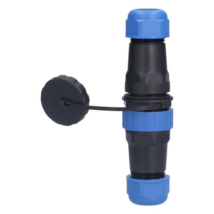 Connecteur 5 Broches Ip68 5 Broches Étanche IP68 - Alimentation Extérieure 30A, Bleu Connecteur Aviation SP21